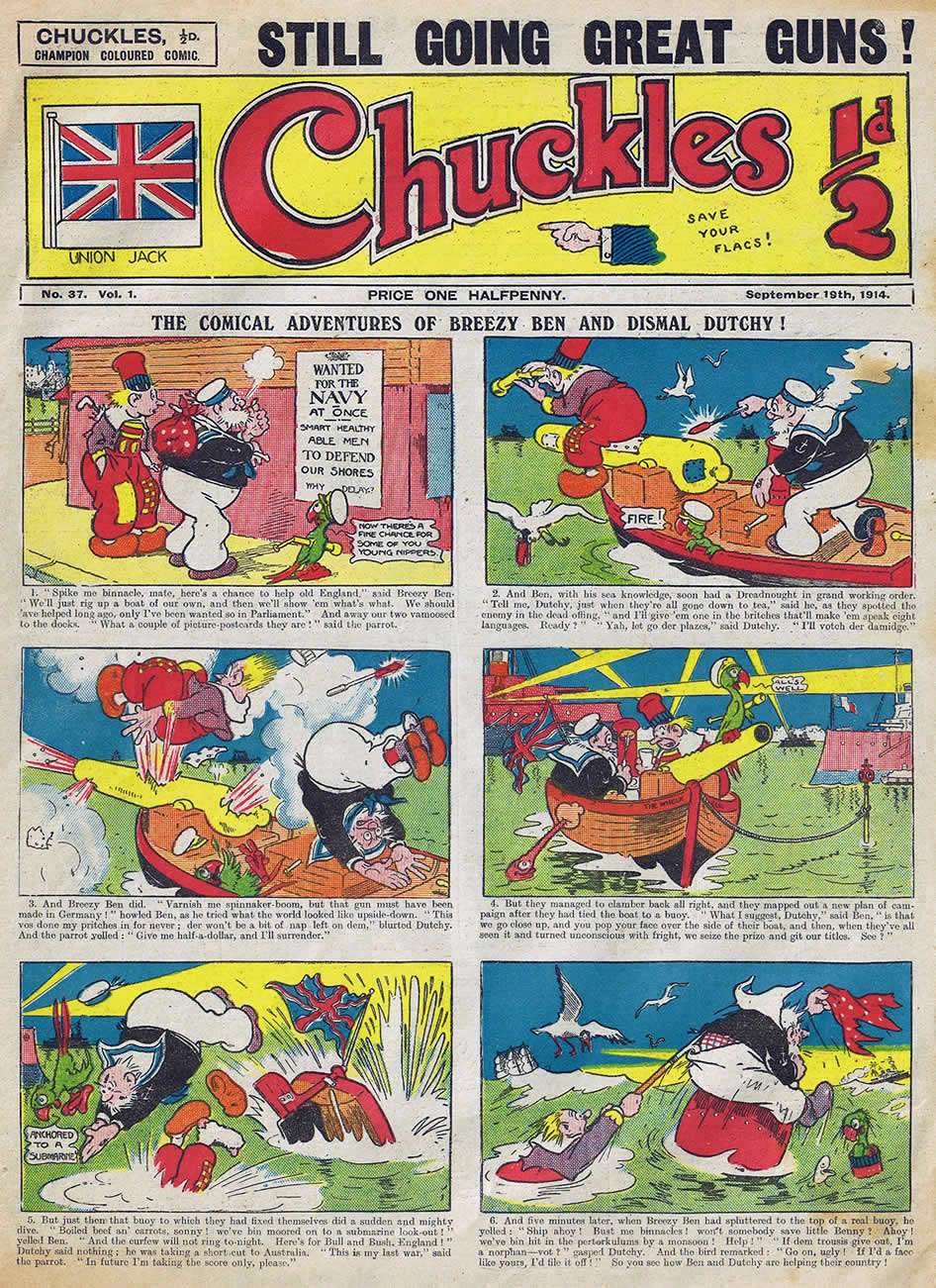Chuckles Comic Issue 37
