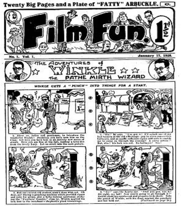 Film Fun Comic First Issue