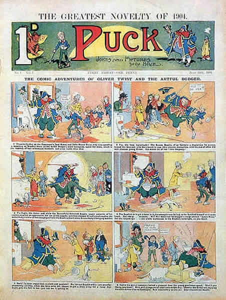 Puck Comic First Issue 30th July 1904
