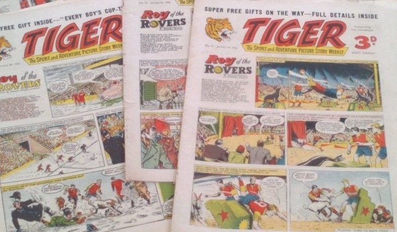 Old Tiger Comics