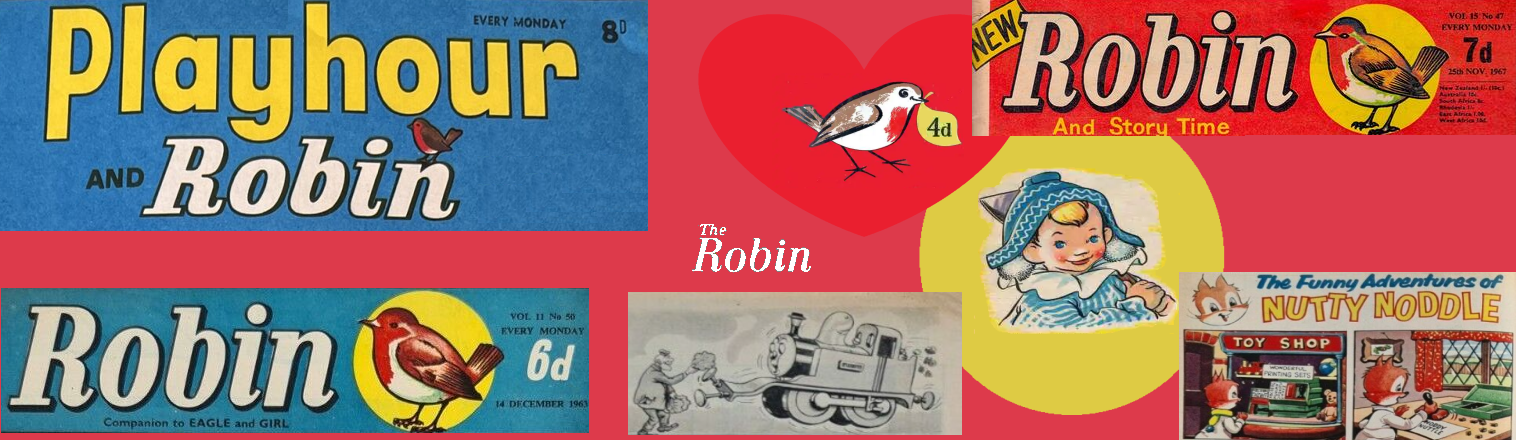 The Robin Comic Logo