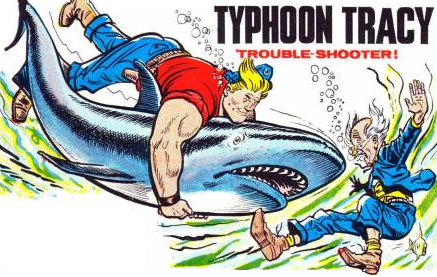 Typhoon Tracy Hurricane Comic