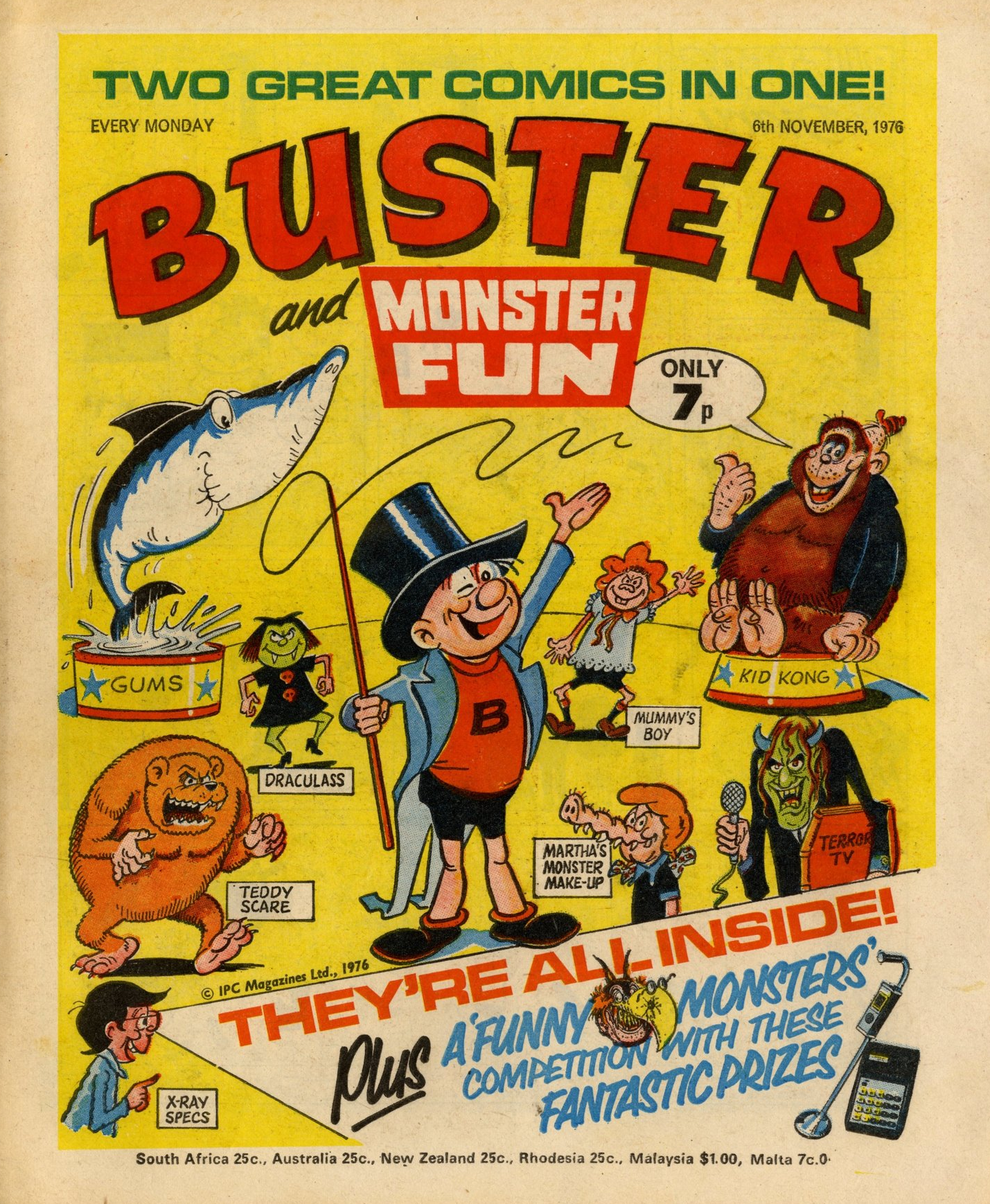 Buster and Monster Fun Comic Last Issue