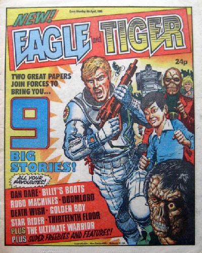 First Issue of Tiger and Eagle Comic