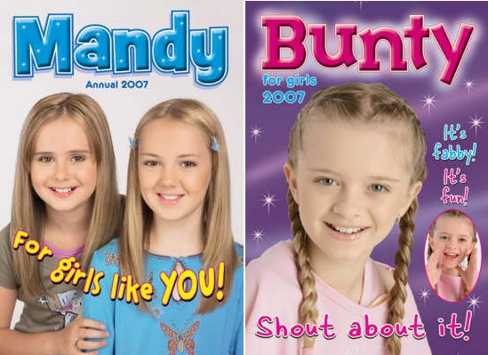 Mandy and Bunty Annuals for Sale