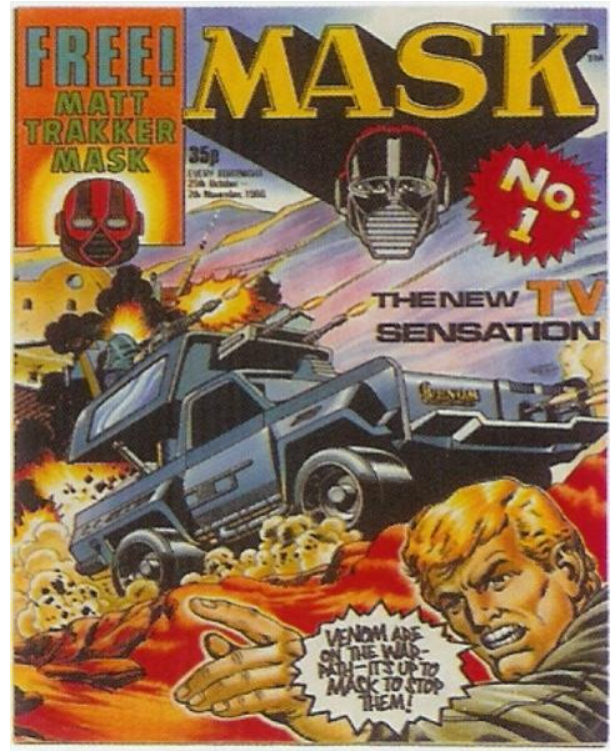 Mask Comic First Issue