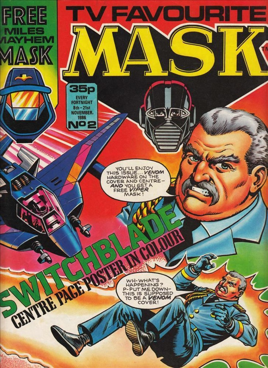 Mask Comic Second Issue