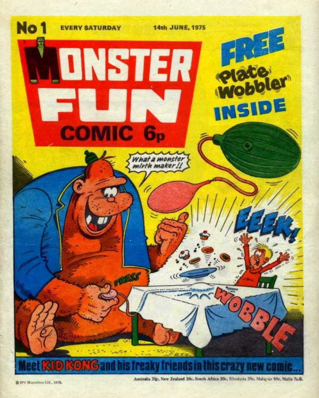 Monster Fun Comic First Issue