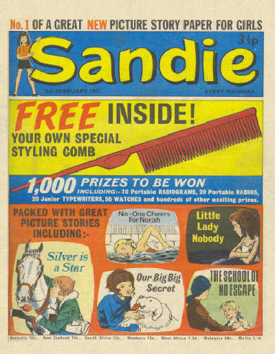 Sandie Comic First Issue