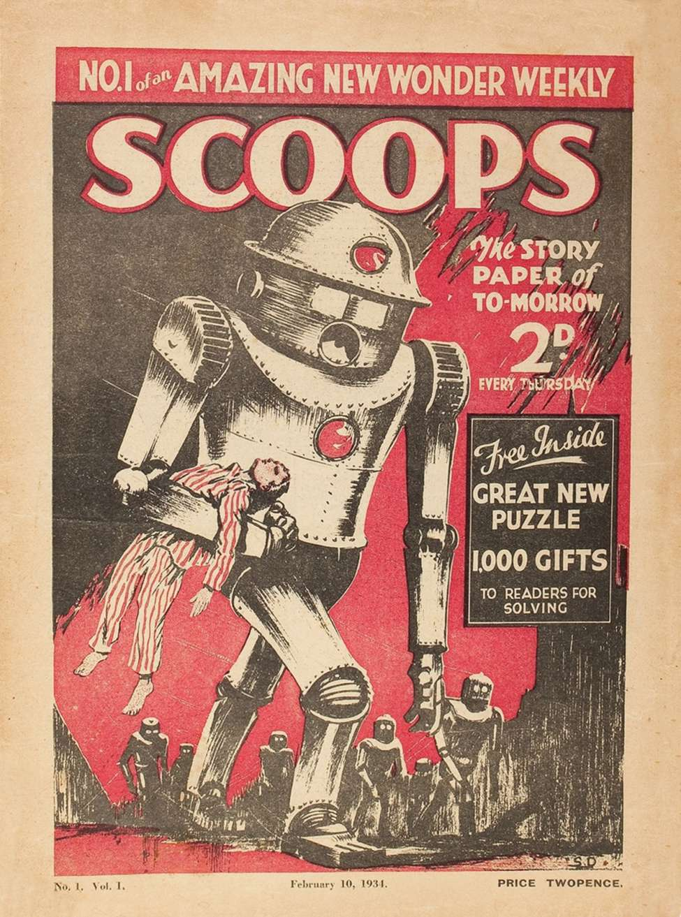 Scoops Comic First Issue