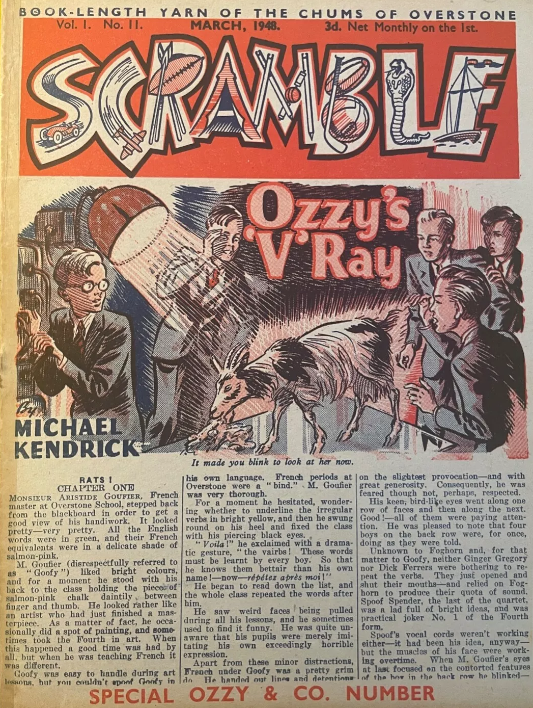 Scramble Comic Number 11