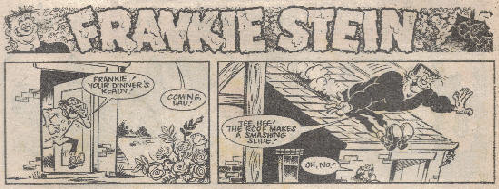 Shiver and Shake Comic Frankie Stein