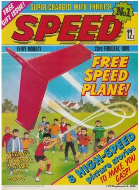 Speed Comic First Issue 23rd February 1980