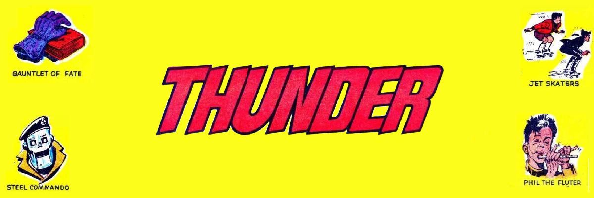 Thunder Comic Masthead