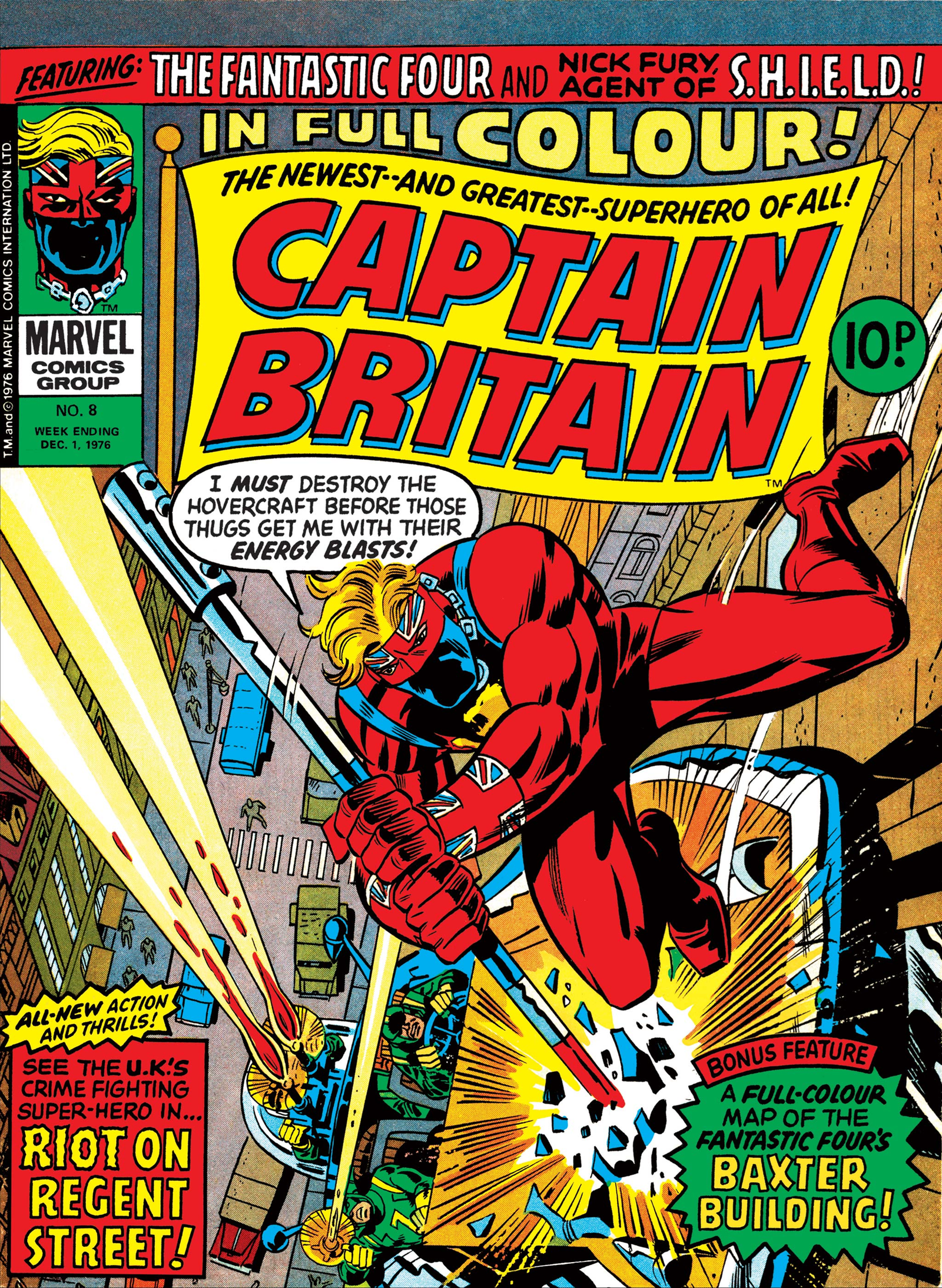 Captain Britain - British Comics